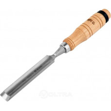 YT-62826 Стамеска-долото полукруглая с деревянной ручкой 25мм, YATO, 5906083059933 (CN)