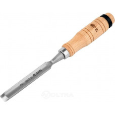 YT-62823 Стамеска-долото полукруглая с деревянной ручкой 14мм, YATO, 5906083059902 (CN)