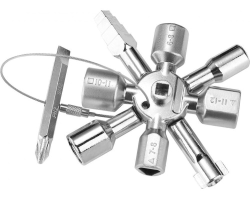 Многофункциональный ключ DEKO MW01 (10 в 1), 065-0582