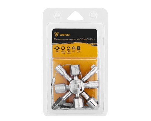 Многофункциональный ключ DEKO MW01 (10 в 1), 065-0582