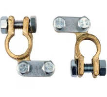 Клеммы аккумуляторные 2 шт., VOREL 82431