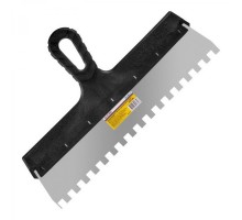 ATOOLS Шпатель фасадный зубчатый 350мм зуб 10x10, арт. AT3244 (PL)