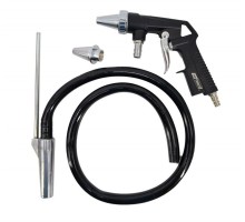 AWTOOLS Пистолет пескоструйный пневматический со шлангом 100см, AW10090