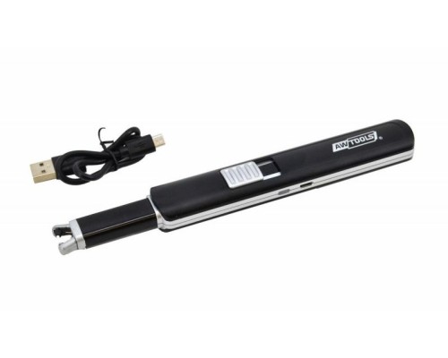 AWTOOLS Зажигалка беспламенная, плазменная, 220мАч, 3А, 3,7В, зарядка USB