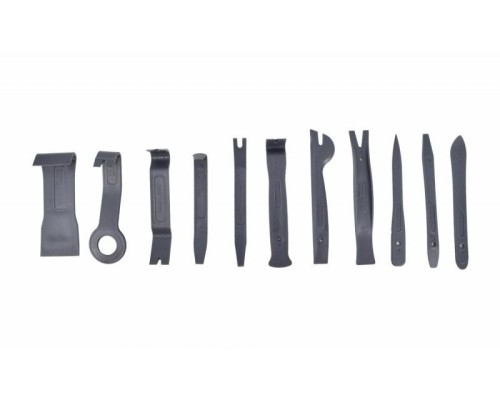 AWTOOLS Набор съемников полипропиленовых для обивки (11 предметов), рулонный кейс, AW17310