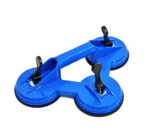 Держатель-присоска для стекол тройной, пластик. корпус, 3х120мм, 160кг, AWTOOLS