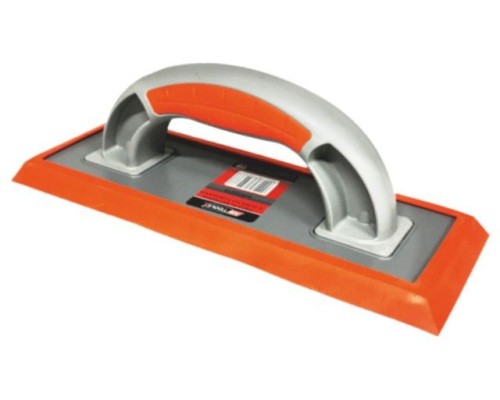 AWTOOLS Терка  пластмассовая  для фугования 240х90 мм,с резиновым покрытием 10 мм, двухкомпонентная рукоятка