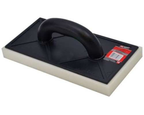 AWTOOLS Терка шлифовальная пластмассовая 270х130 мм, плотная белая губка 25 мм