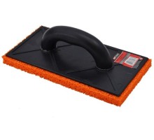 AWTOOLS Терка шлифовальная пластмассовая 270x130мм, оранжевая губка из гидрорезины 18мм, AW30222, 5902198742371 (PL)