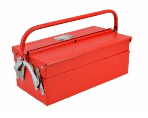 Ящик инструментальный металлический 3секции/430x220x160мм, AW30980 AWTOOLS