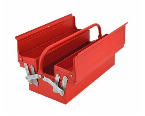 Ящик инструментальный металлический 3секции/430x220x160мм, AW30980 AWTOOLS