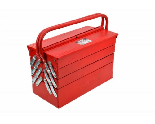 AWTOOLS Ящик инструментальный металлический 7 секций/530x200x250мм, AW30990