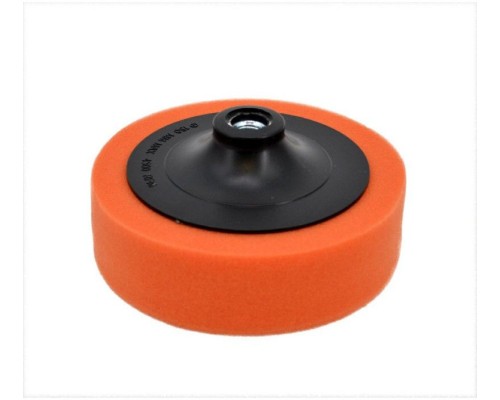 ПОЛИРОВАЛЬНЫЙ ДИСК / СРЕДНЯЯ ГУБКА 180x45мм M14 / ОРАНЖЕВЫЙ
