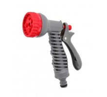 Пистолет-распылитель, пластиковый, 7 режимов полива, курок сзади, AW61210 AWTOOLS