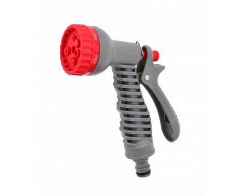 Пистолет-распылитель, пластиковый, 7 режимов полива, курок сзади, AW61210 AWTOOLS