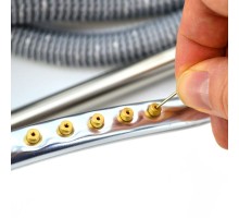 Распылитель осциллирующий 17 отверстий, латунные форсунки, для прямоугольных площадей (220м.кв) AWTOOLS