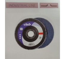 CIBO Круг лепестковый торцевой (КЛТ) Industial Ø125, P60 плоский, FNF/60/125, 5414889000870 (BE)