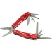 G02412 Мультитул-многофункциональный инструмент, 25 функций, нейлоновый чехол, красный, GEKO