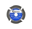 G78126 Диск пильный по дереву, 125 х 22,23мм 4Т, с напаянными зубцами из твердых сплавов, GEKO, 5901