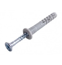 WKRET-MET Дюбель быстрого монтажа с ударным шурупом бортик потай, PZ-3 (уп/50шт), SM-10120, 5907704407348 (РП)