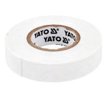YT-81596 Изолента ПВХ 15ммх20м белая, YATO, (CN)
