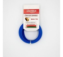 ATOOLS Леска триммерная сечение квадрат диаметр 1,6 катушка 15 м., ЛТК-016015