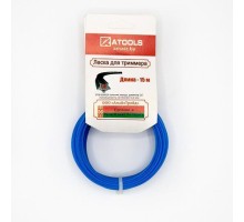 ATOOLS Леска триммерная сечение звезда диаметр 1,6 катушка 15 м., ЛТЗ-016015