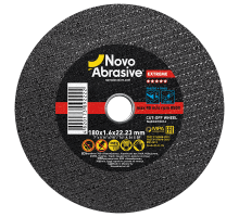 Круг отрезной по металлу NOVOABRASIVE Extreme 180 x 1.6 x 22.23