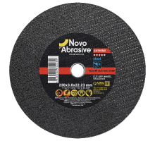 Круг отрезной по металлу NOVOABRASIVE Extreme 230 x 3.0 x 22.23