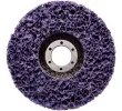 NOVOABRASIVE Круг шлифовальный из нетканного материала Clean&Strip disc 125мм, фиолетовый (PROFI), NAPCS125, 4820240810384 (CN)