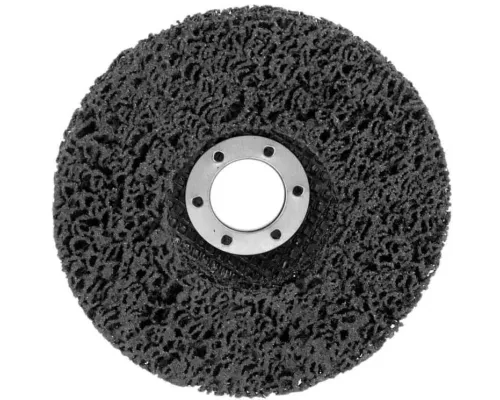 Круг зачистной коралловый NOVOABRASIVE 125 х 22,23 мм, черный