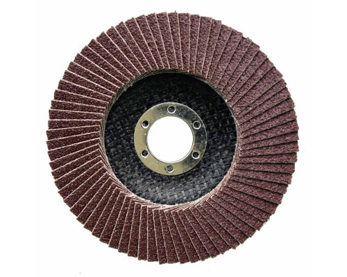 Круг лепестковый торцевой NovoAbrasive Profi AL T29 P80 125x22