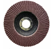Круг лепестковый торцевой NovoAbrasive Standard AL T27 P120 125x22