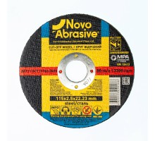 Круг отрезной по металлу NOVOABRASIVE Profi 115 x 2.5 x 22.23