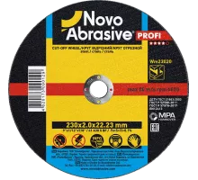 NOVOABRASIVE Круг отрезной по металлу 41 14А 230 2,0 22,23, WM23020, 4820173090129 (UA)