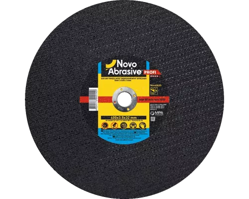 Круг отрезной по металлу NOVOABRASIVE Profi 400 x 3.5 x 32