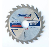 Пильный диск WellCut Standard 115х22.2 мм, 24T