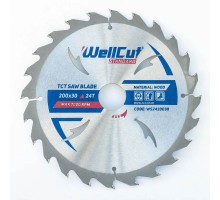 Пильный диск WellCut Standard 200х30 мм, 24T