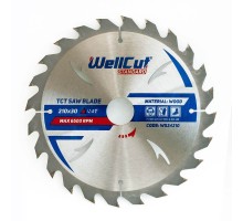 Пильный диск WellCut Standard 210х30 мм, 24T