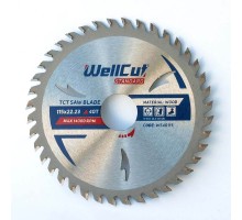 Пильный диск WellCut Standard 115х22.2 мм, 40T