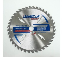 Пильный диск WellCut Standard 230х22.2 мм, 40T