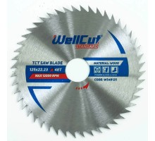 Пильный диск WellCut Standard 125х22.2 мм, 48 б/н