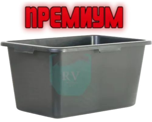 Контейнер строительный прямоугольный (45 литров) Премиум  Контейнер строительный прямоугольный (45 литров) Премиум