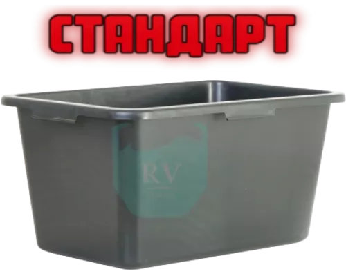 Контейнер строительный прямоугольный (55 литров) Стандарт 