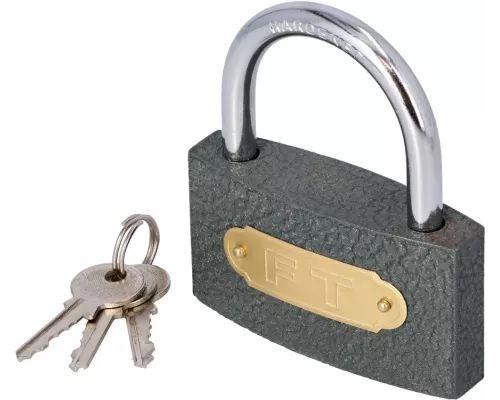 FASTER TOOLS Замок навесной чугунный 30