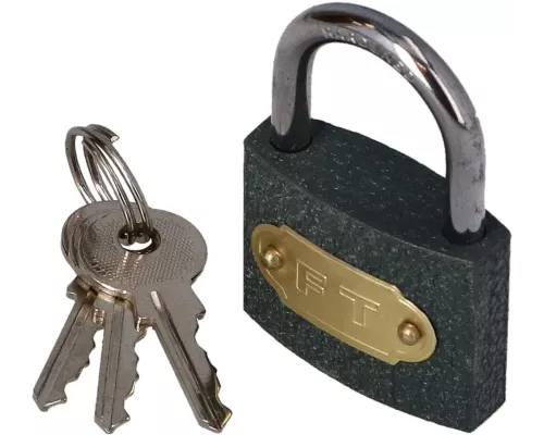 FASTER TOOLS Замок навесной чугунный 30