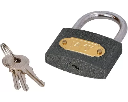 FASTER TOOLS Замок навесной чугунный 40 FASTER TOOLS Замок навесной чугунный 40