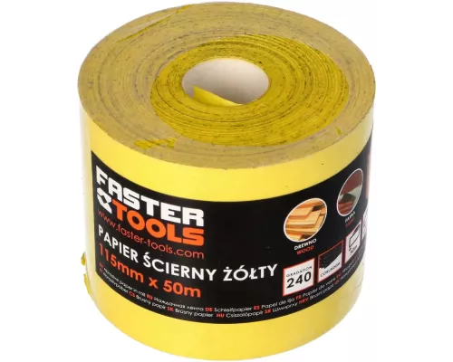 FASTER TOOLS Бумага наждачная - gipex 120 50 m FASTER TOOLS Бумага наждачная - gipex 120 50 m
