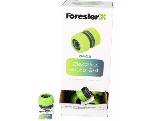 FORESTER коннектор для шланга 3/4 FORESTER коннектор для шланга 3/4