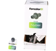 Переходник-соединитель пластмассовый, быстросъемный 1/2" для шланга, FORESTER, F-6408, 5907078964089 (CN)